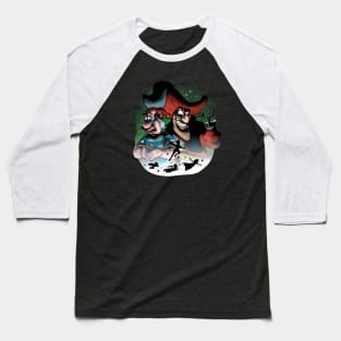 Pirate villain Baseball T-Shirt